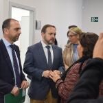 Javier Millán visita junto a Ángel Reyes las instalaciones del nuevo edificio