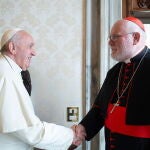 El Papa recibe al presidente de la Conferencia Episcopal alemana, el cardenal Reinhard Marx