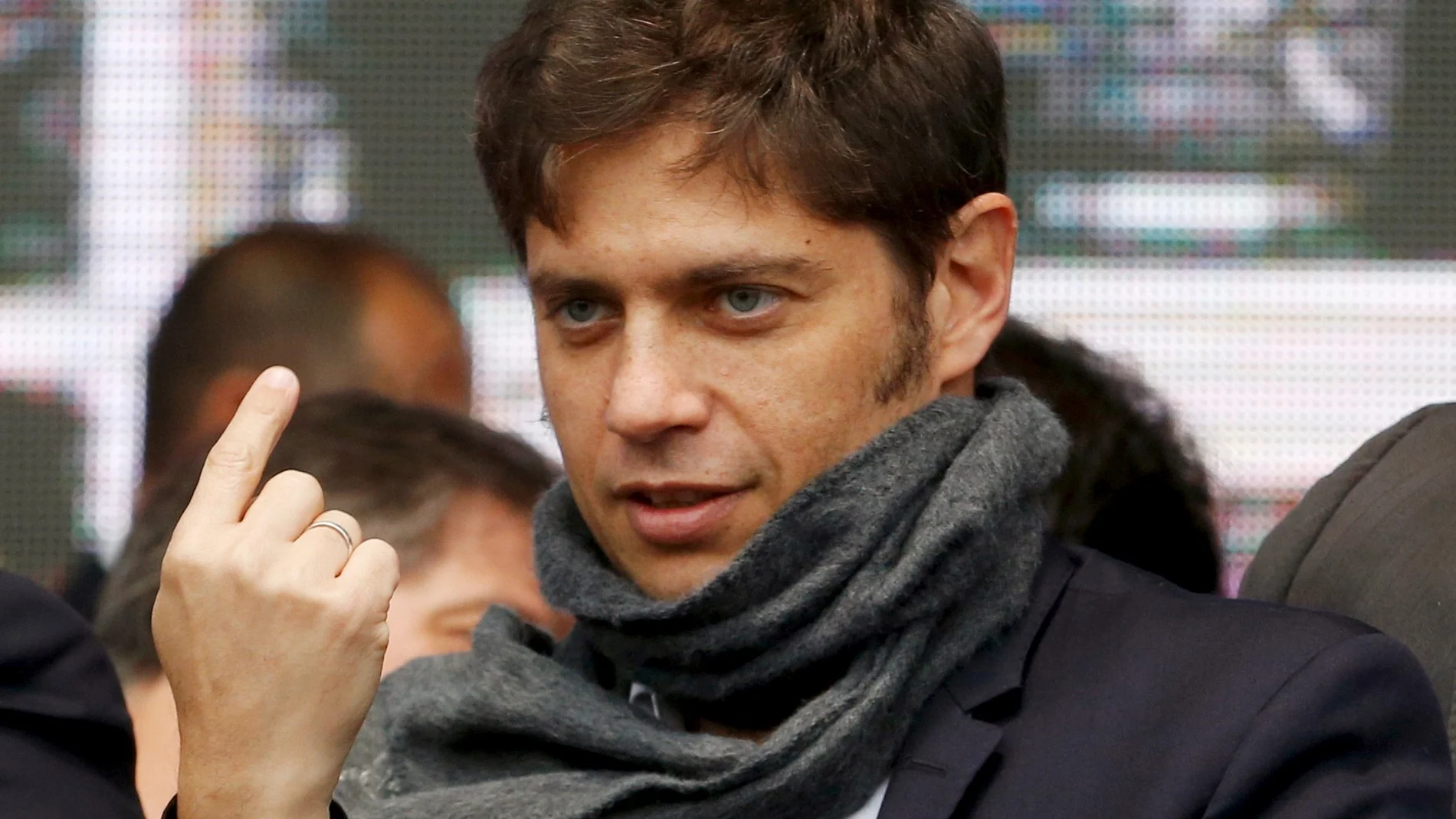 FILE PHOTO: File photo: Buenos Aires province governor, Axel Kicillof is seen at an event in Buenos Aires, Argentina, Sept, 9, 2015.