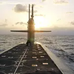 El submarino nuclear USS Wyoming de EEUU