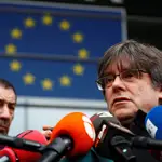 Una imagen de archivo de Carles Puigdemont en Bruselas