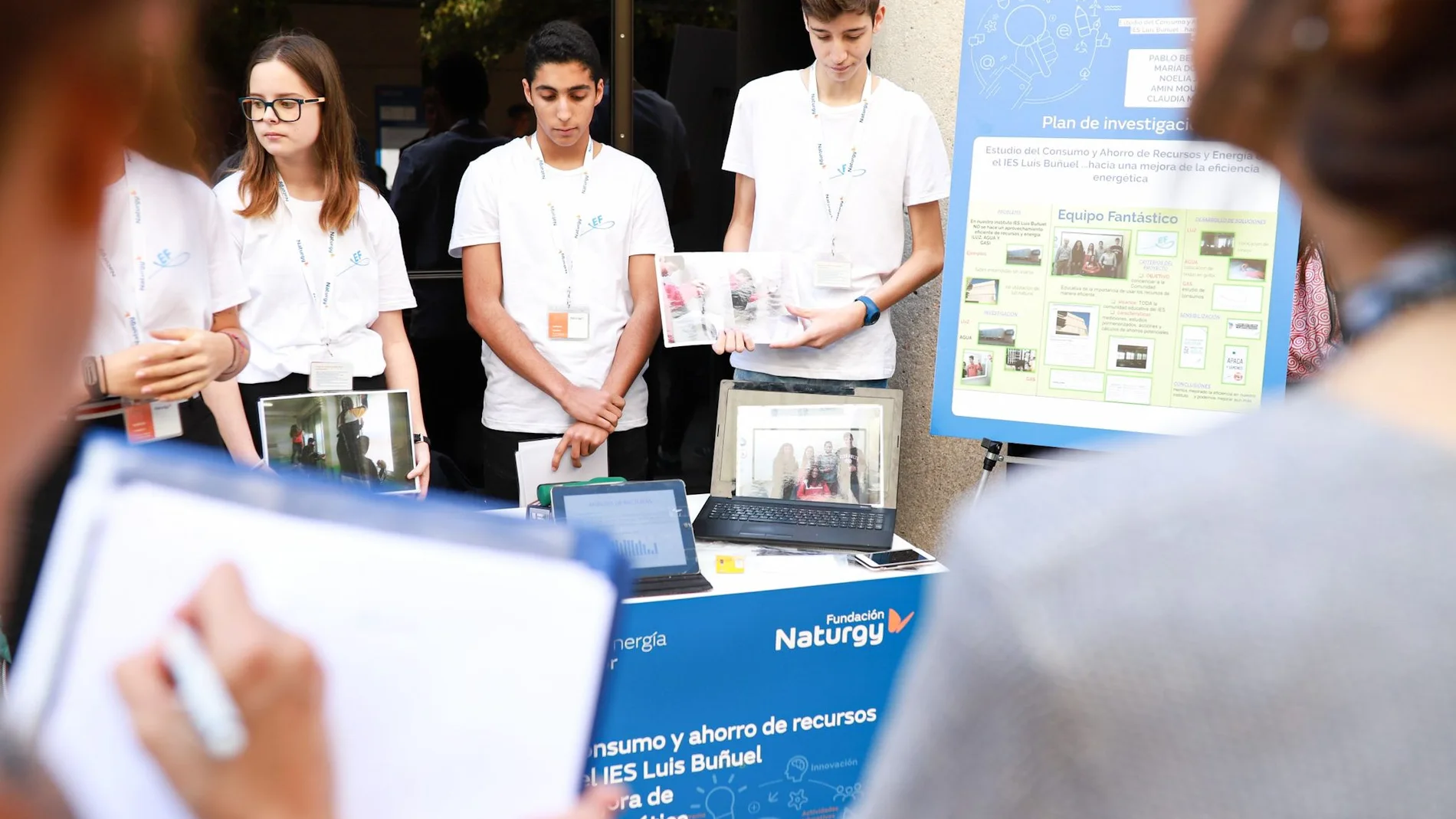 La Fundación Naturgy explica a los jóvenes las claves de la transición energética y las nuevas tecnologías