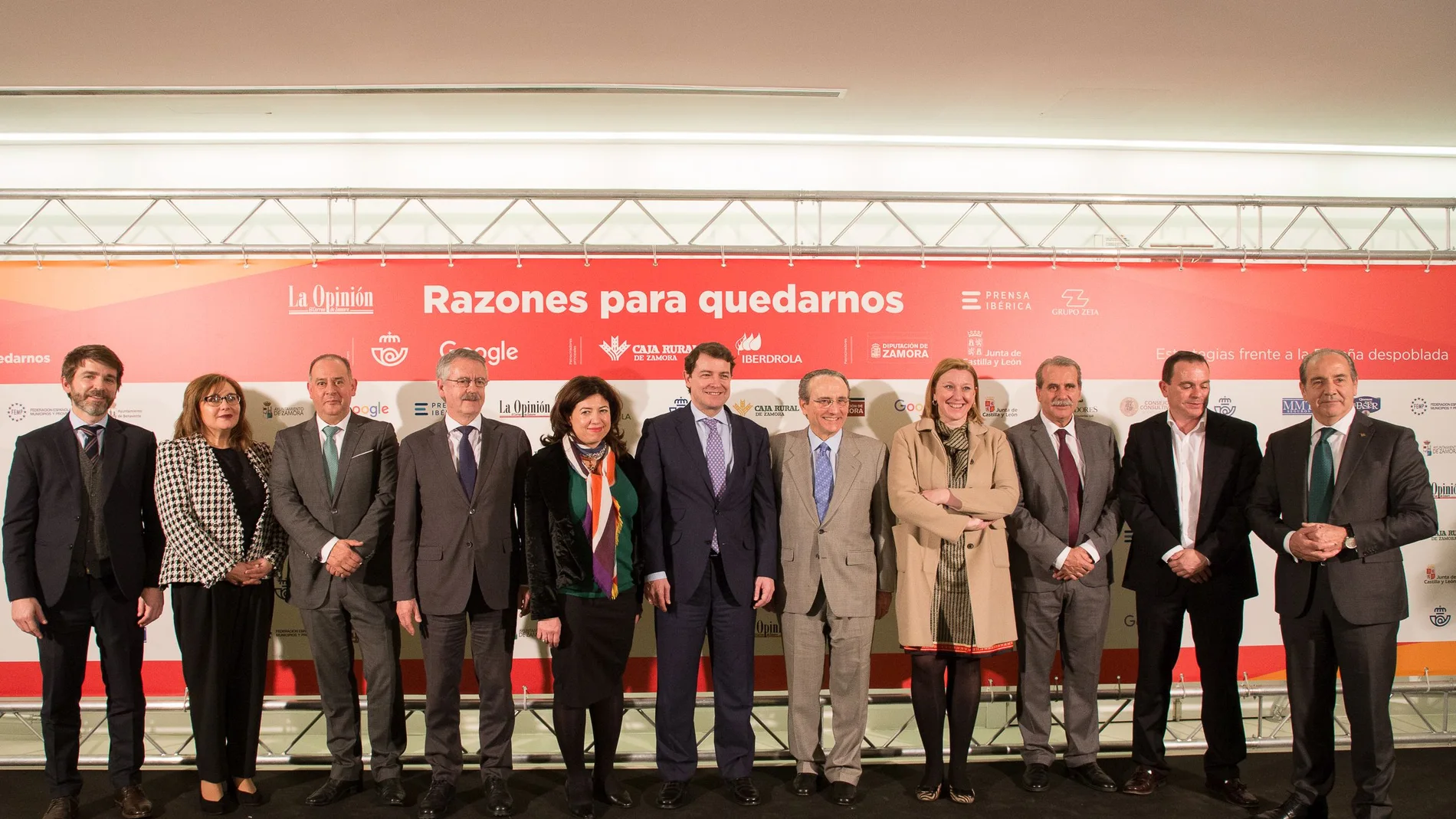 El presidente Alfonso Fernández Mañueco clausura la jornada sobre reto demográfico en Zamora