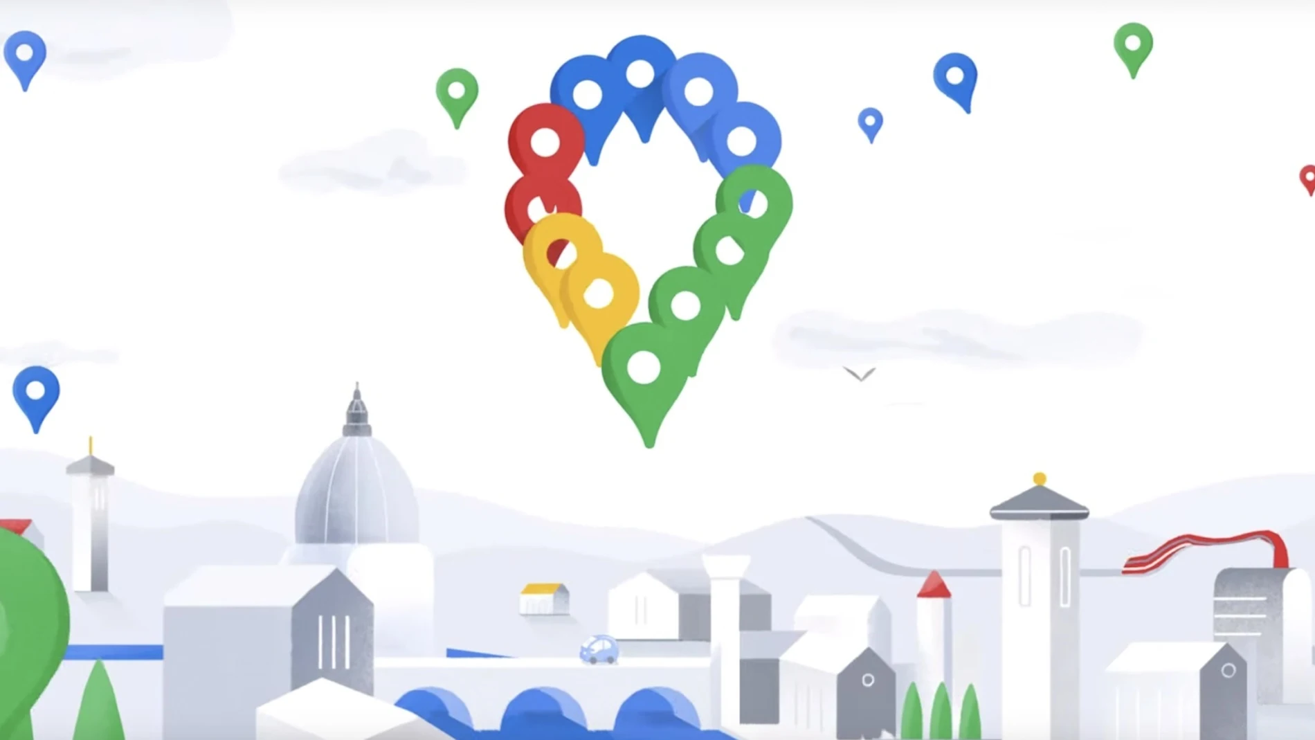Google Maps celebra su 15 cumpleaños con nueva imagen y funciones para las rutas en transporte público y a pie