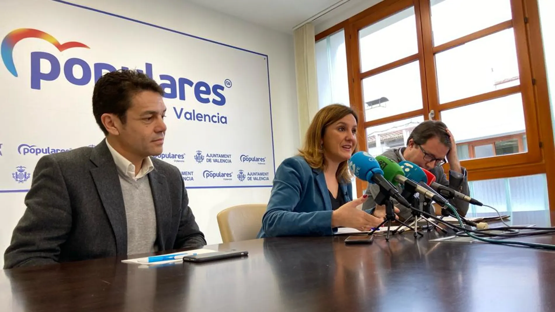 María José Catalá, durante la rueda de prensa de este viernes