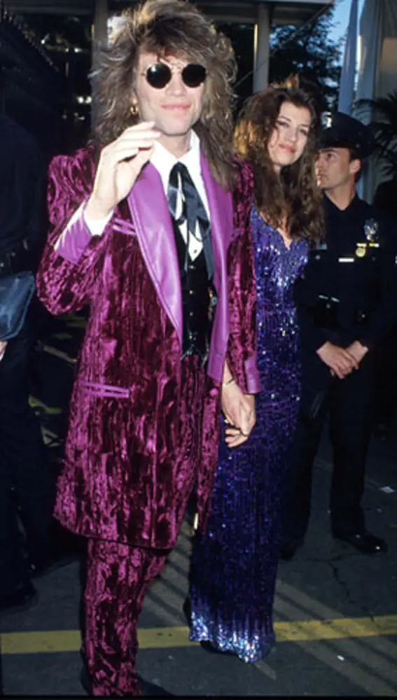 Jon Bon Jovi en los Oscars de 1991