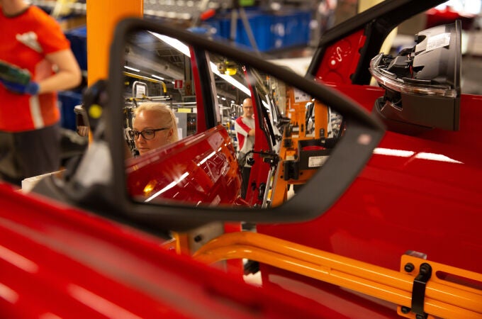 Fábrica de automóviles en España