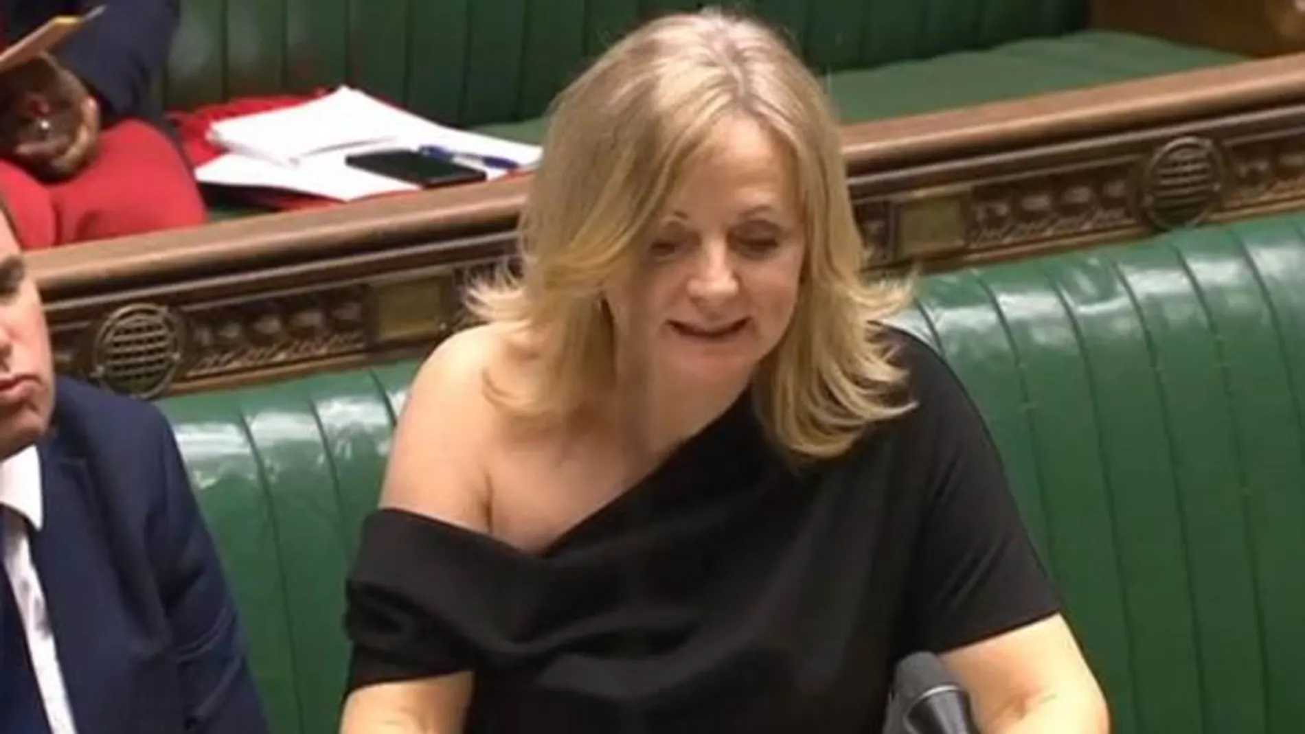 La diputada Tracy Brabin en la Cámara de los Comunes