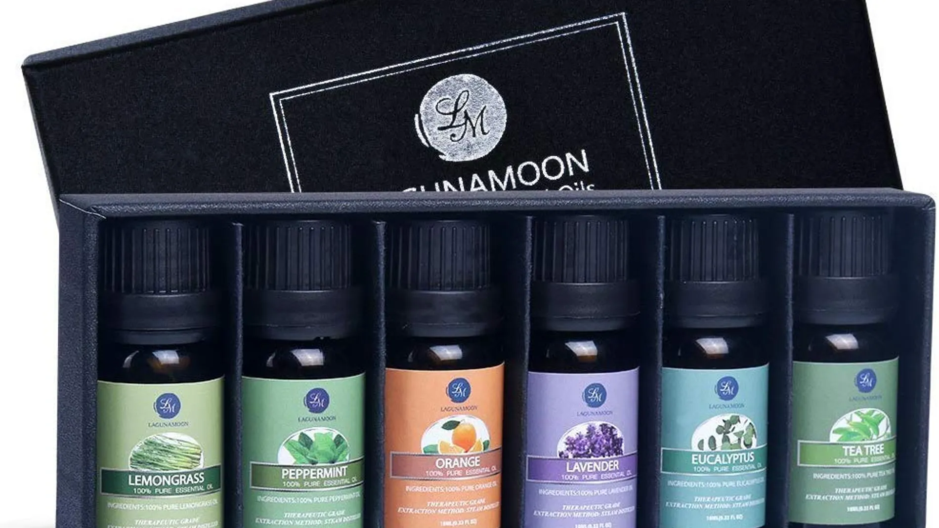 Caja de aceites esenciales en promoción