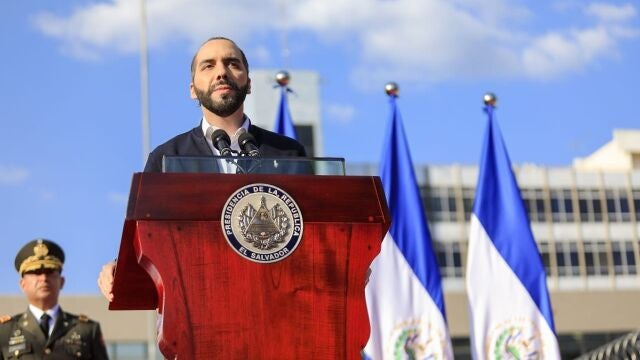 El presidente de El Salvador, Nayib BukeleCONSEJO DE MINISTROS DE EL SALVA10/02/2020