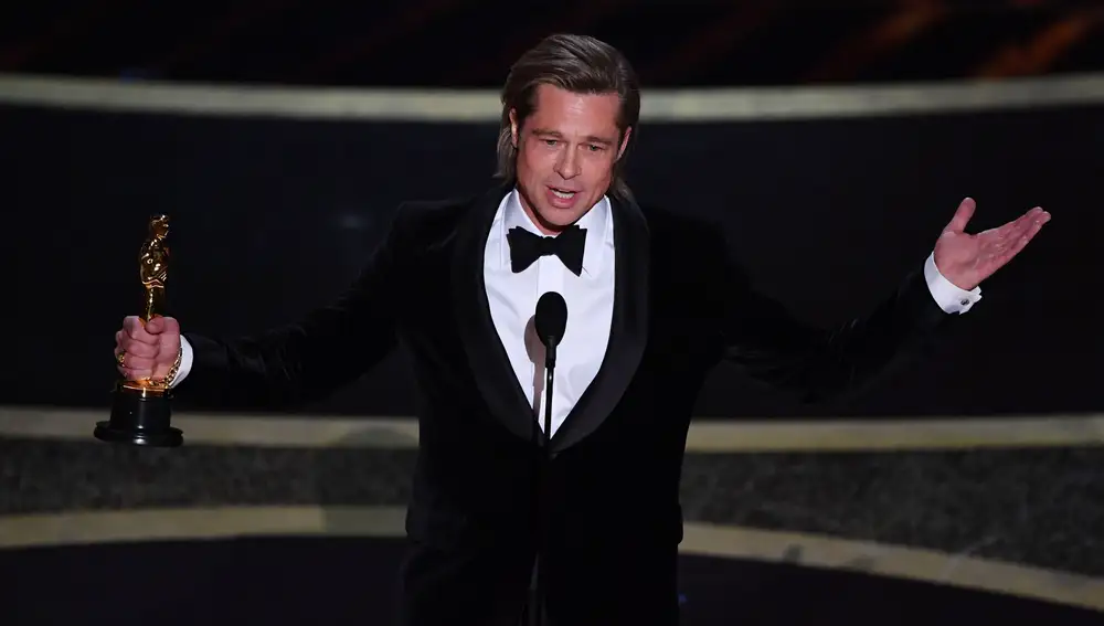 Brad Pitt ganó el Oscar a Mejor actor de reparto por &quot;Once upon a time... in Hollywood&quot;, dirigida por Quentin Tarantino