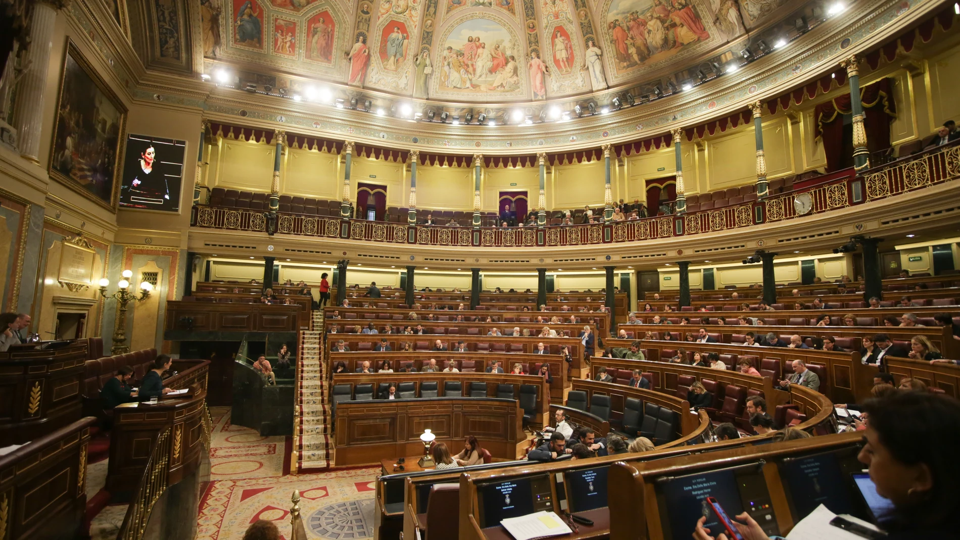 Sesión Plenaria en el Congreso de los Diputados