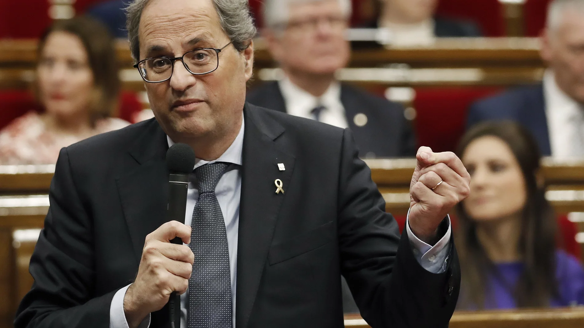 Sesión de control al Govern en el Parlament