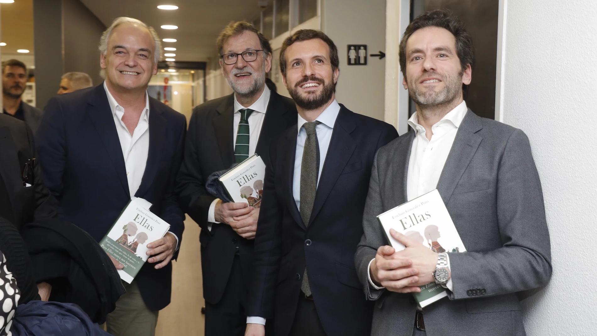 Presentación del libro de González Pons, "Ellas", con la presencia de Mariano Rajoy, Pablo Casado y Borja Sémper @ Jesus G. Feria.13-02-2020.