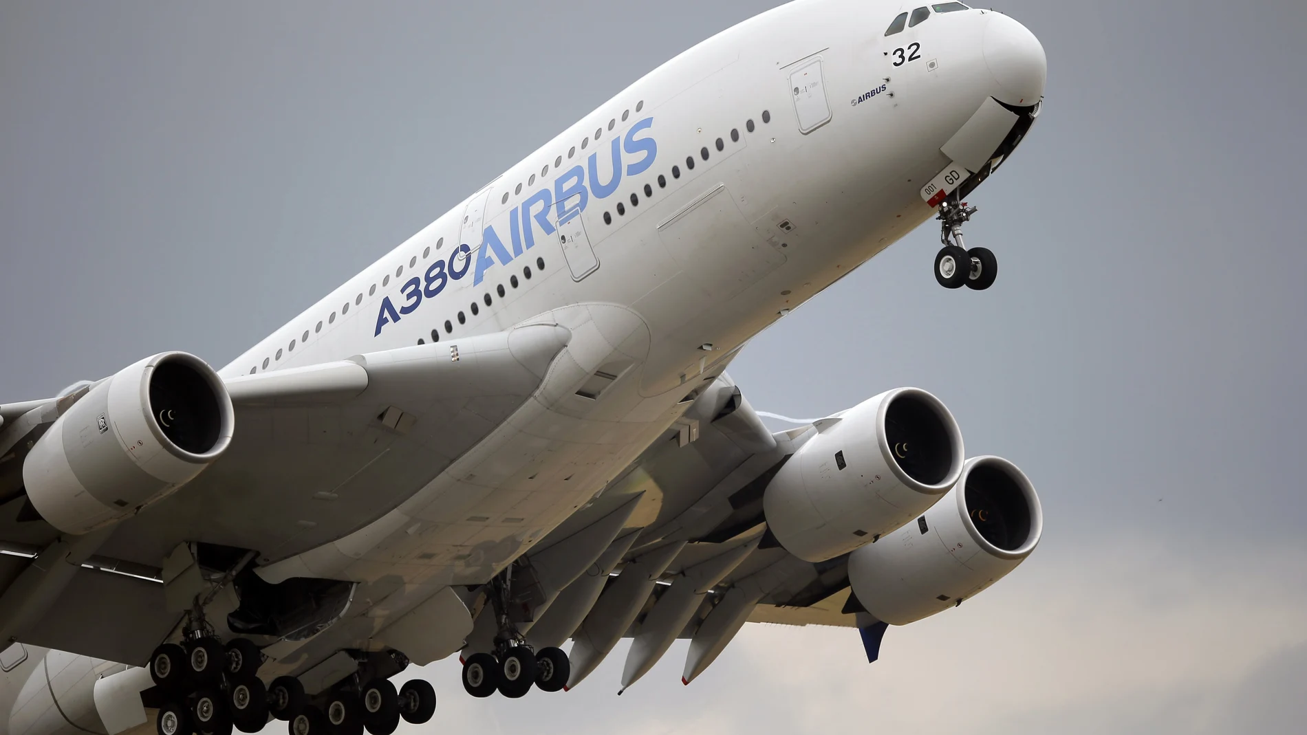 Imagen de archivo de un Airbus A380