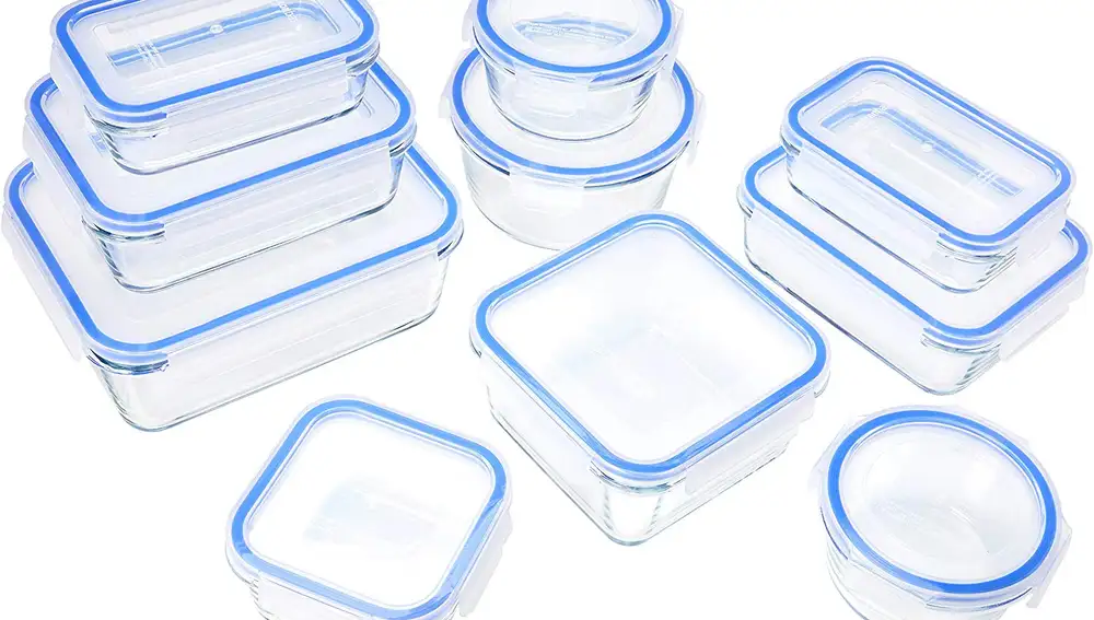 Recipientes de cristal para alimentos con buenas opiniones