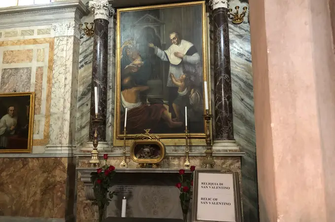 ¿Sabías que los restos de San Valentín que se encuentran en la iglesia de la Bocca de la Verità en Roma no son del Valentín de los enamorados?