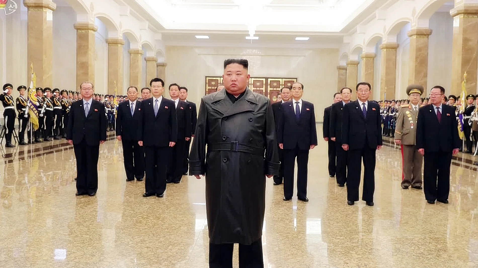 North Korean leader Kim visits Kumsusan Palace of the Sun