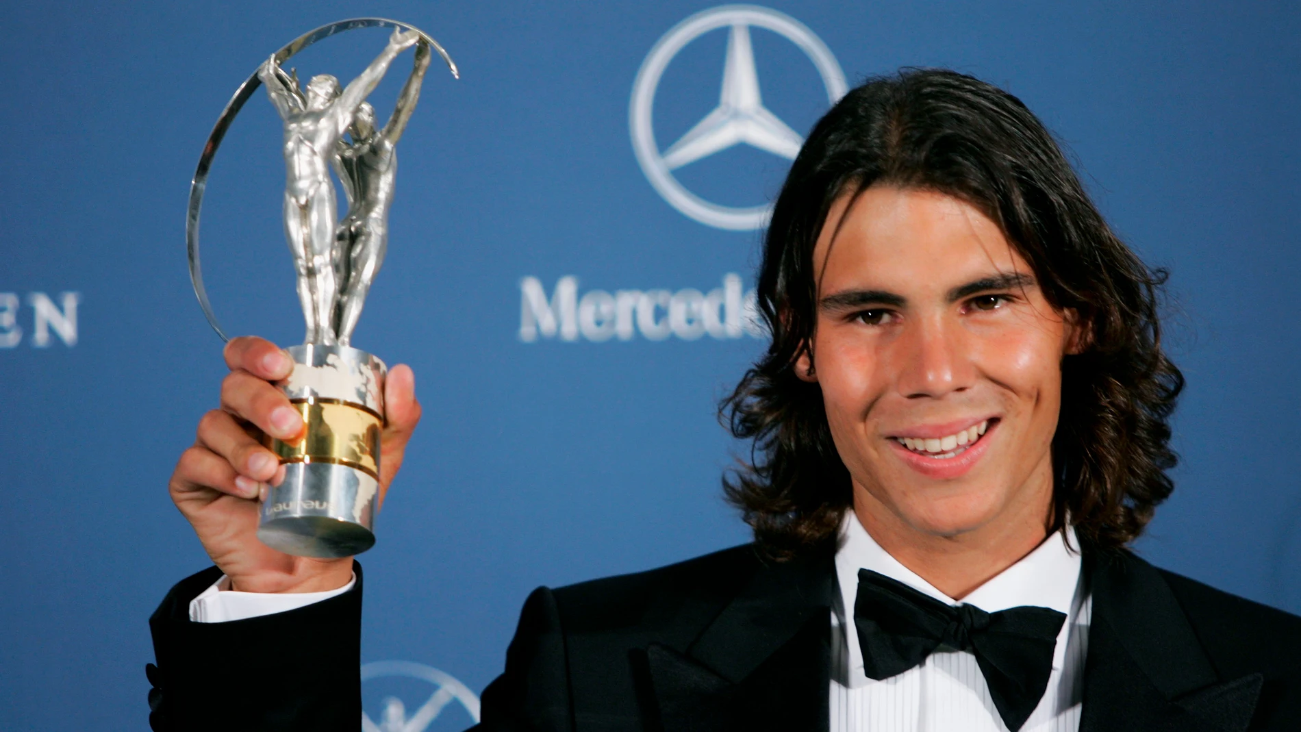 Rafa Nadal, premio Laureus Mejor Promesa del año en 2006