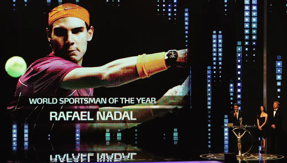 Rafa Nadal, premio Laureus al mejor deportista del año 2011