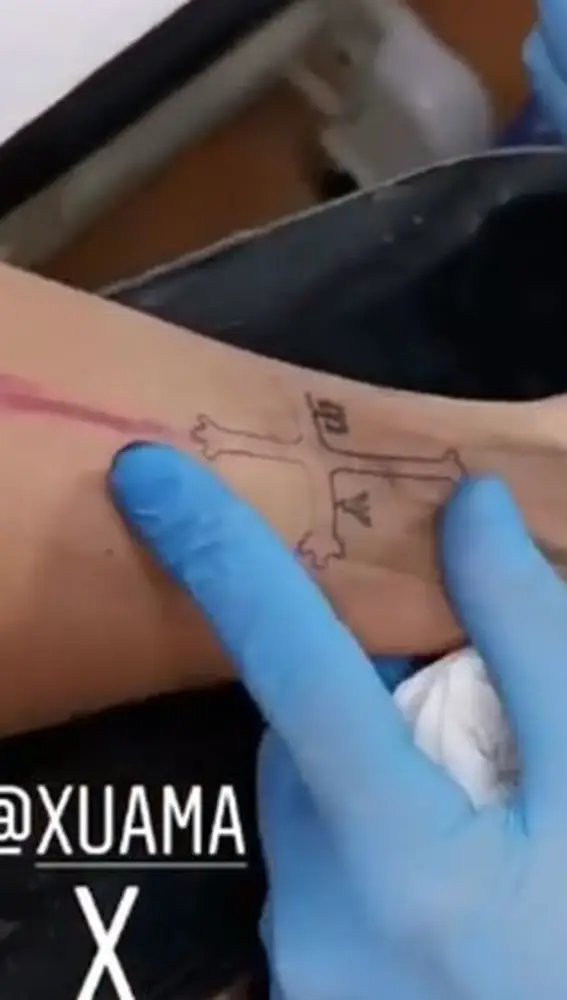 Fernando Alonso, tatuaje