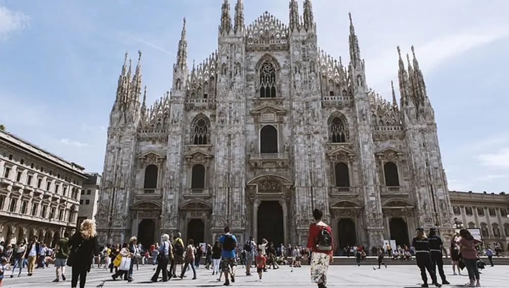 La catedral de Milán es uno de los edificios más emblemáticos de la ciudad.