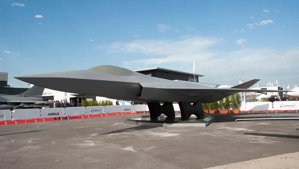 Prototipo del futuro avión de combate europeo