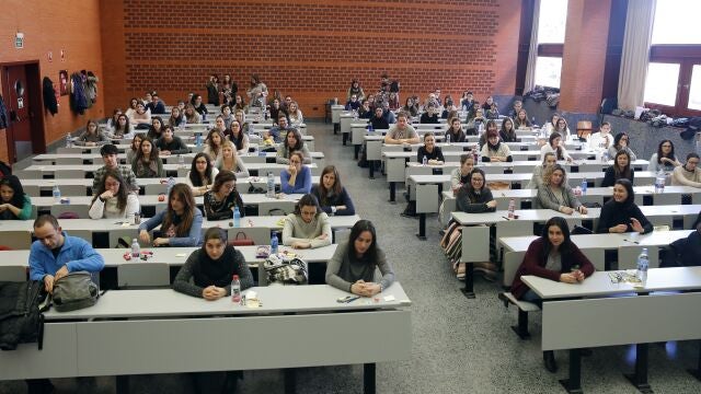 Imagen de archivo de un examen del MIR