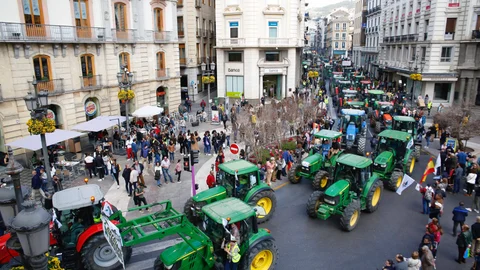 Los agricultores seguirán con sus protestas