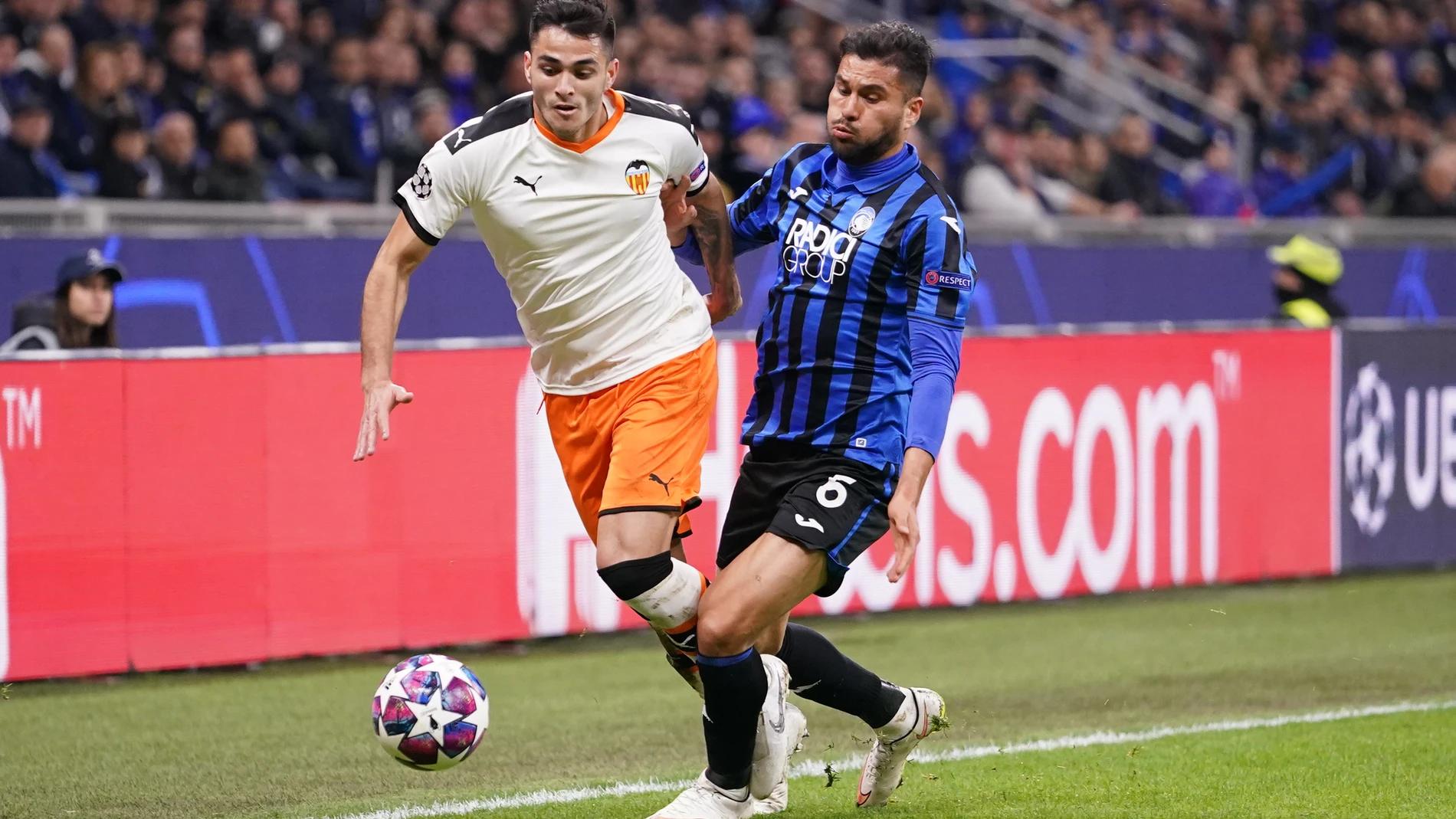 FOOTBALL - UEFA CHAMPIONS LEAGUE - 1/8 - ATALANTA v VALENCIA