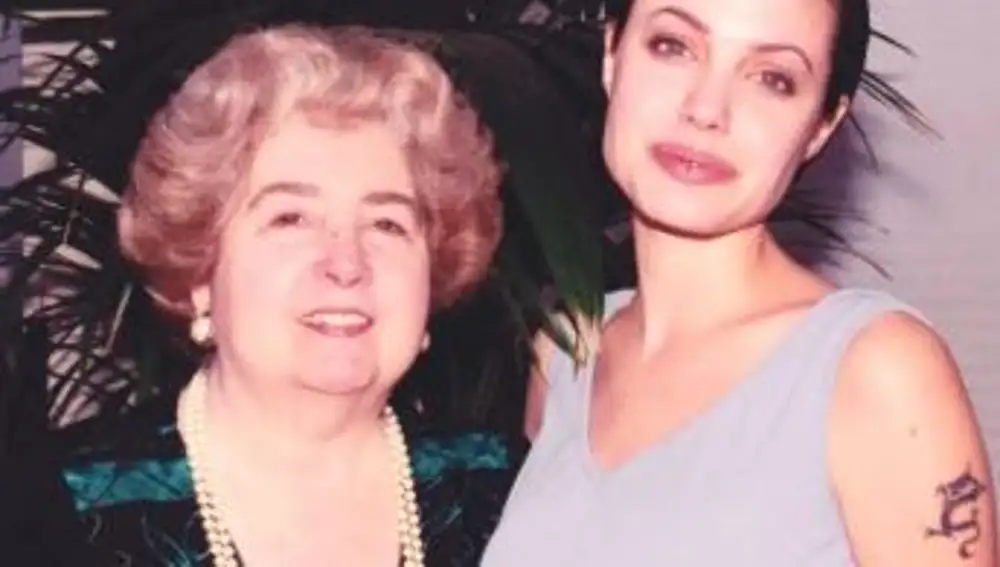 Con Angelina Jolie