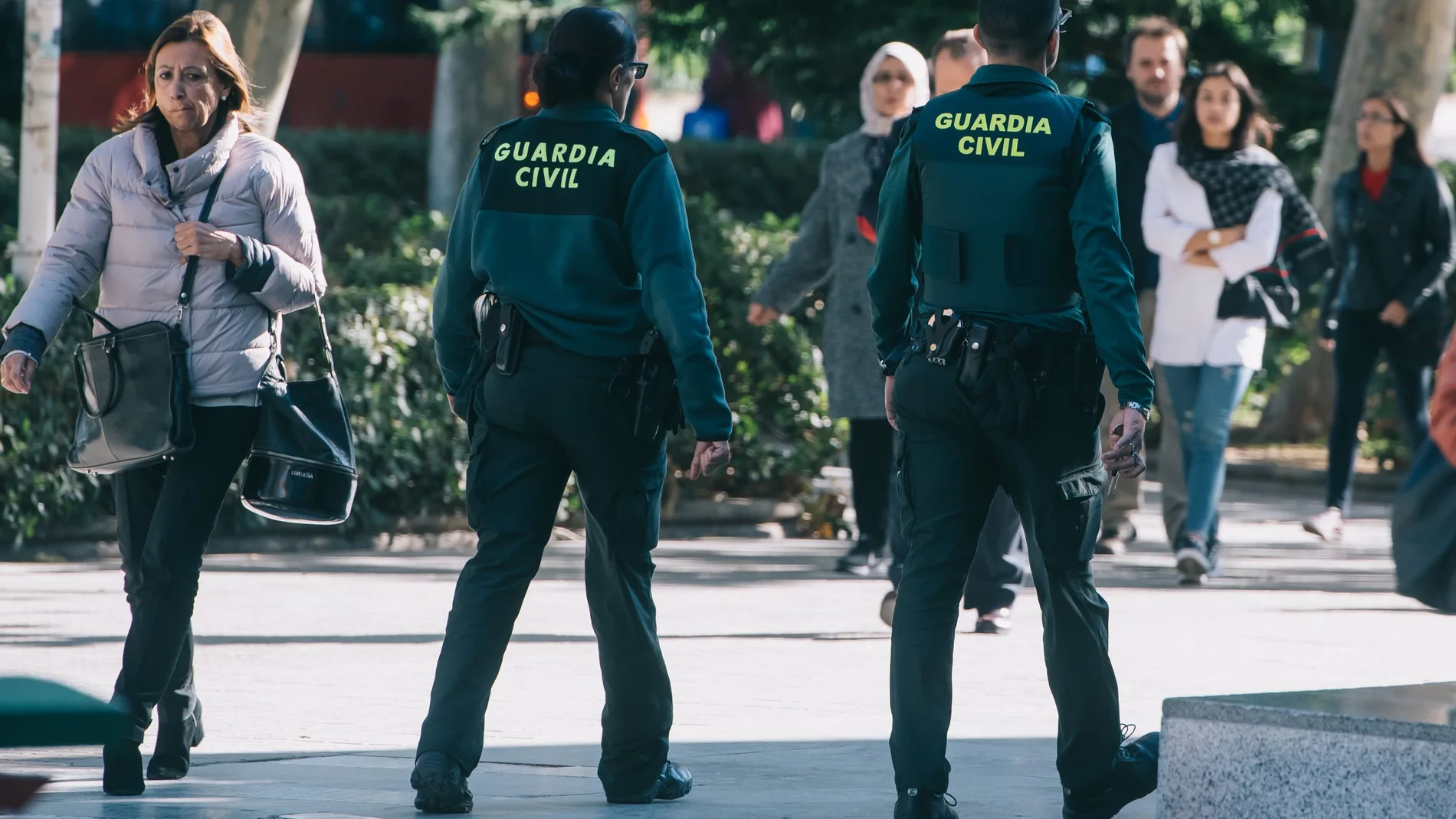 Agentes de la Guardia Civil