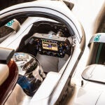 El nuevo volante de Mercedes, en el monoplaza de Valtteri Bottas