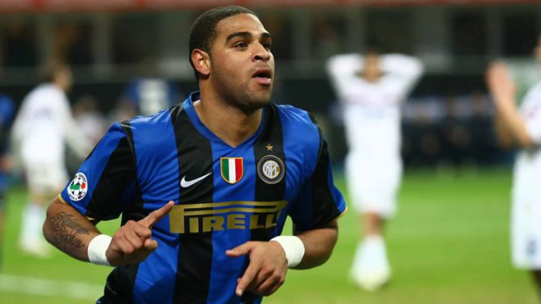 Adriano en el Inter