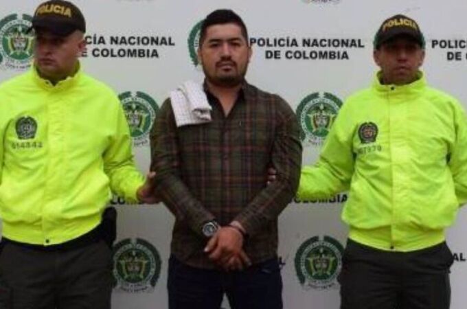 Policía Nacional de Colombia detiene al "Contador"