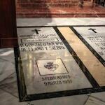 Tumba de Queipo de Llano en la basílica de la Macarena