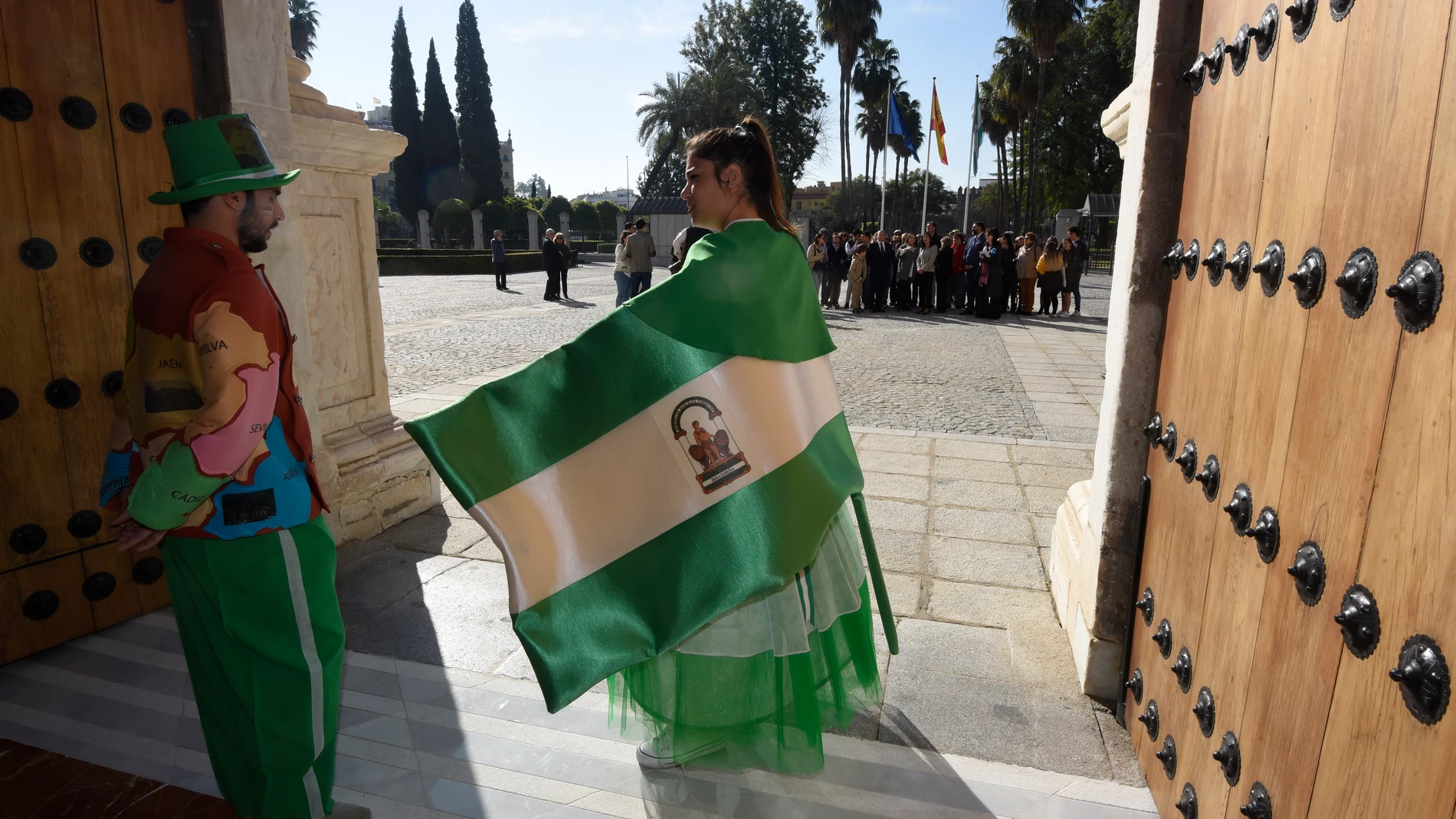 Jornada de puertas abiertas en el Parlamento de Andalucía