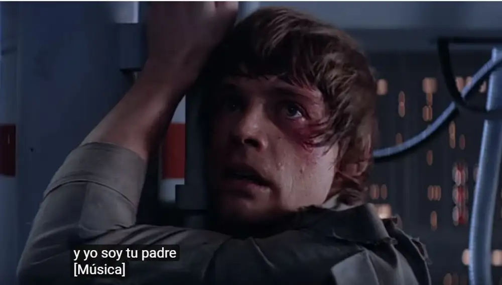 La frase que realmente pronunció Darth Vader fue: &quot;no, yo soy tu padre&quot;