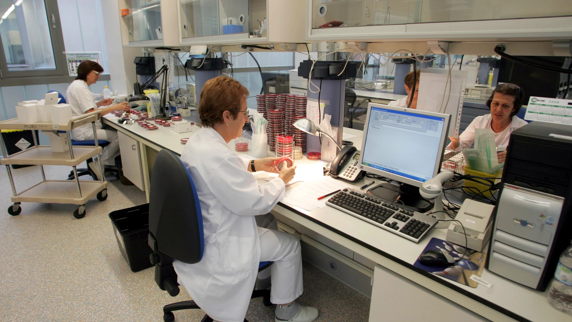 Laboratorio del Hospital Río Hortega de Valladolid