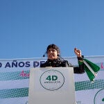 Teresa Rodríguez, en un acto por los 40 años del 4D