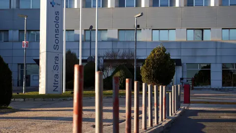 Vista del exterior del hospital Nuestra Señora de Sonsoles en Ávila