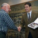 El consejero de la Presidencia, Ángel Ibáñez, participa en la entrega de medallas a los funcionarios de la Delegación Territorial de la Junta de Castilla y León