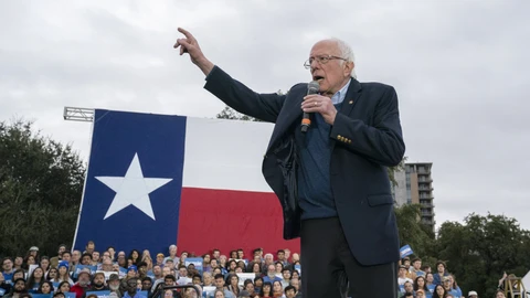 El senador Bernie Sanders