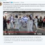 El portavoz de la Embajada de Israel denuncia la "repugnante banalización" del Holocausto en el carnaval de Campo de Criptana (Ciudada Real)TWITTER PORTAVOZ DE LA EMBAJADA 25/02/2020