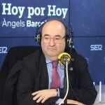 El primer secretario del PSC, Miquel Iceta, hoy en una entrevistaCADENA SER26/02/2020