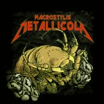El crustáceo de Metallica Macrostylis metallicola recreado artísticamente
