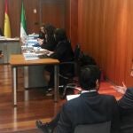 Foto de archivo del jeque Al-Thani en un juicio por las acciones del Málaga CF