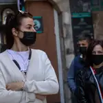 Turistas llevan mascarillas en el caco antiguo de Jerusalén/EFE