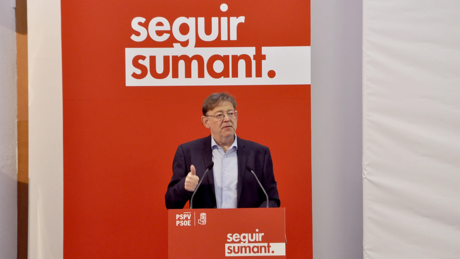 Puig se muestra "seguro" de que los Presupuestos de Sánchez "cumplirán con los valencianos"