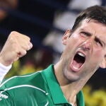 Djokovic está invicto en este 2020, que ahora se ha visto alterado por el coronavirus